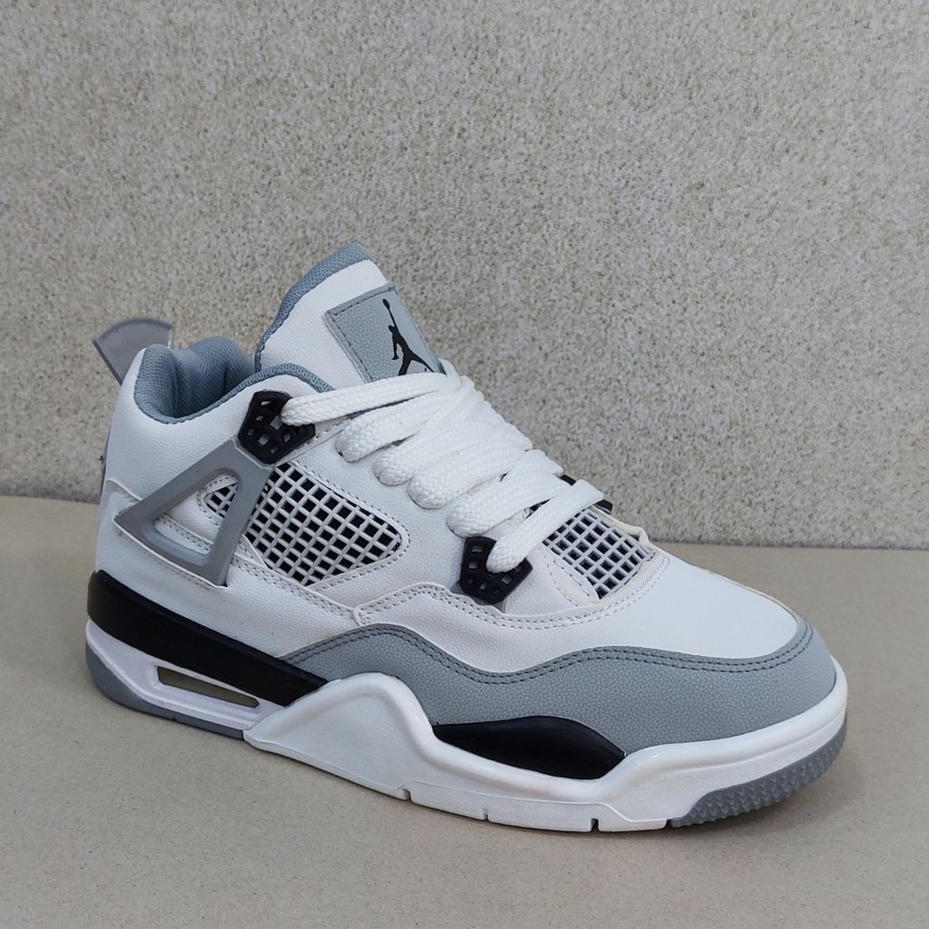 قیمت نایک جردن 4 سفید طوسی Nike J4