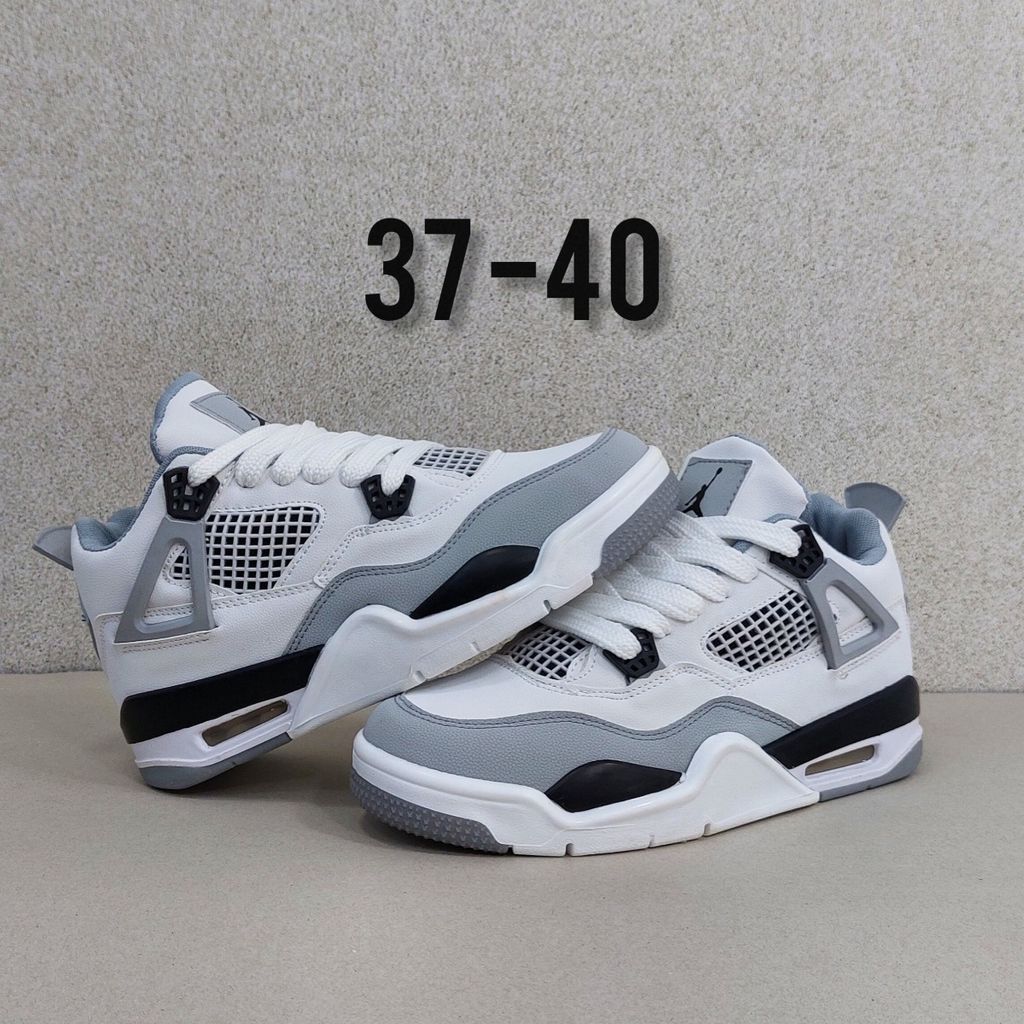 قیمت نایک جردن 4 سفید طوسی Nike J4