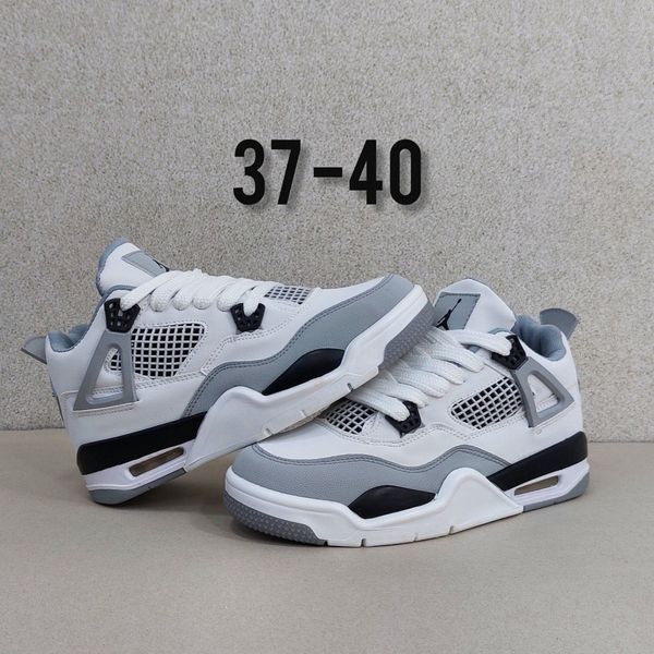 نایک جردن 4 سفید طوسی Nike J4