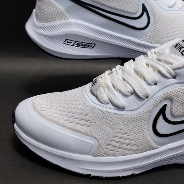 کتونی نایک زوم سفید استخوانی Nike Zoom  کیفیت عالی