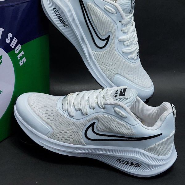 کتونی نایک زوم سفید استخوانی Nike Zoom  کیفیت عالی
