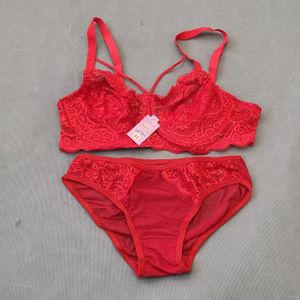 خرید آنلاین ست شورت و سوتین فنردار گیپوری سایز 75 تا 90 