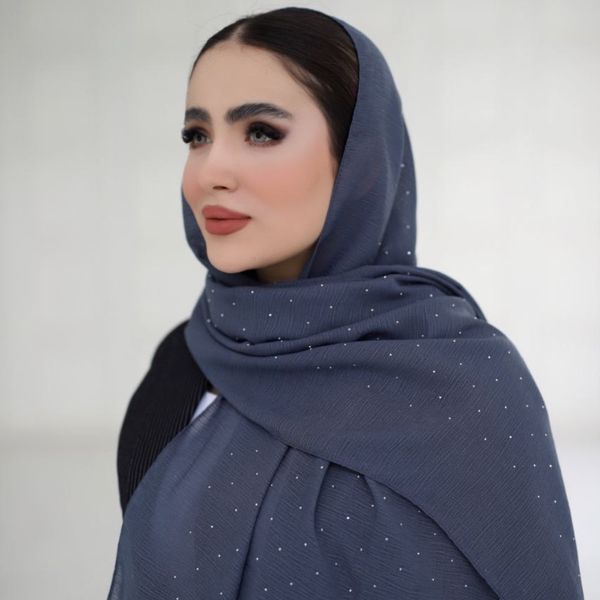 شال زنانه درختی نگینی کد 1045
