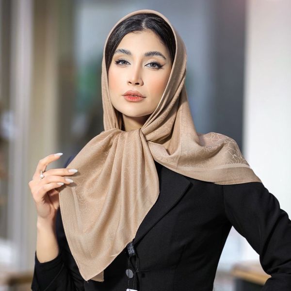 روسری زنانه ابریشم ترک کد 1047