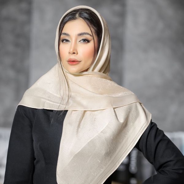 روسری زنانه ابریشم ترک کد 1047