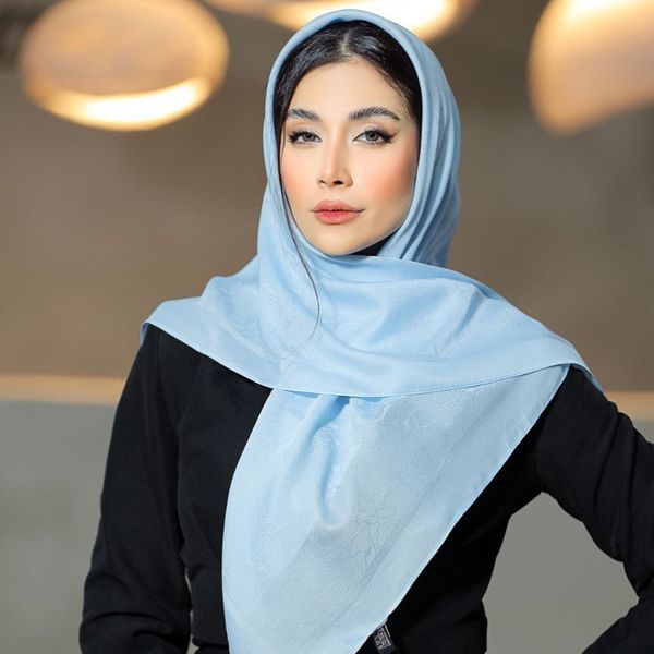 روسری زنانه ابریشم ترک کد 1047