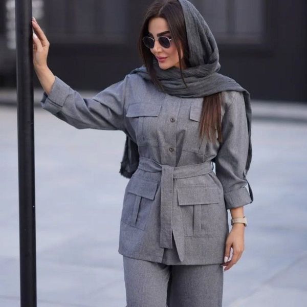 مانتو و شلوار طرح حنا