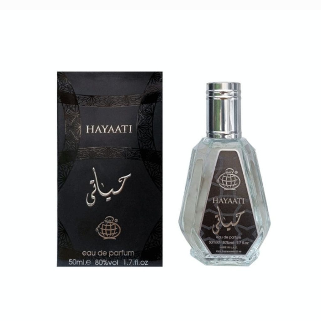 مشخصات ادکلن حیاتی مشکی فرگرانس ورد 50میل