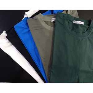 قیمت تیشرت لش ساده  بیسیک  قواره باکسی