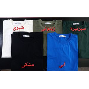 خرید اینترنتی تیشرت لش ساده  بیسیک  قواره باکسی