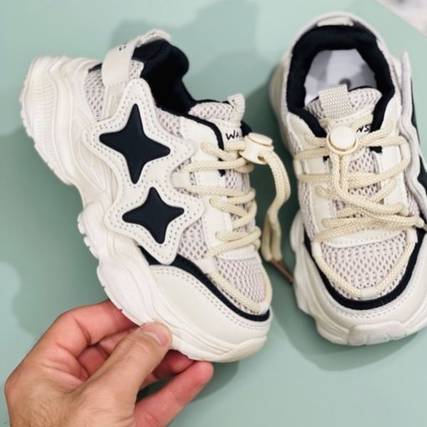 کتونی بچگانه طرح دو ستاره برند Kshoes کد 120103