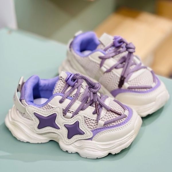 کتونی بچگانه طرح دو ستاره برند Kshoes کد 120103