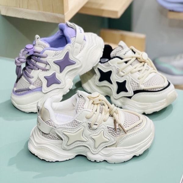 کتونی بچگانه طرح دو ستاره برند Kshoes کد 120103