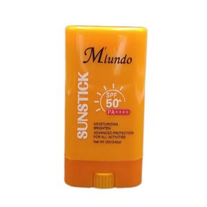 ضد آفتاب استیکی مرطوب کننده و روشن کننده مدل پرتقال SPF 50 میندو