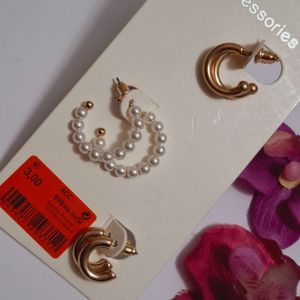 فروش اینترنتی پک گوشواره سه عددی برند accessories