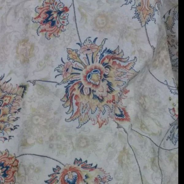 روفرشی مخمل شانل کشدوزی شده9متری آماده