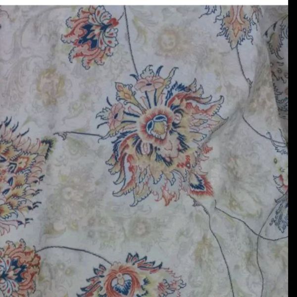 روفرشی مخمل شانل کشدوزی شده9متری آماده