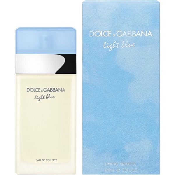 تستر اروپایی عطر ادکلن دی اند جی لایت بلو Dolce Gabbana Light Blue زنانه