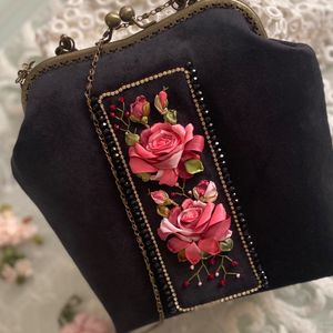 خرید آنلاین کیف دهانه فلری مدل پیچک