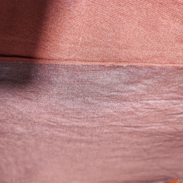 پارچه سوپر شیمیر دو رو رنگ مسی کد 2