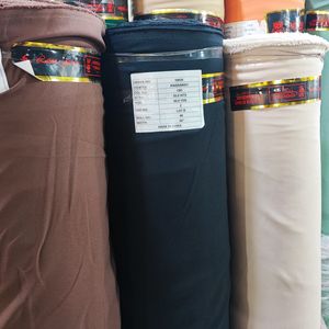 مشخصات پارچه کرپ سوپر مازراتی مشکی کد 1
