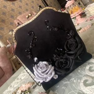 قیمت کیف مجلسی مدل ماه نقره فام