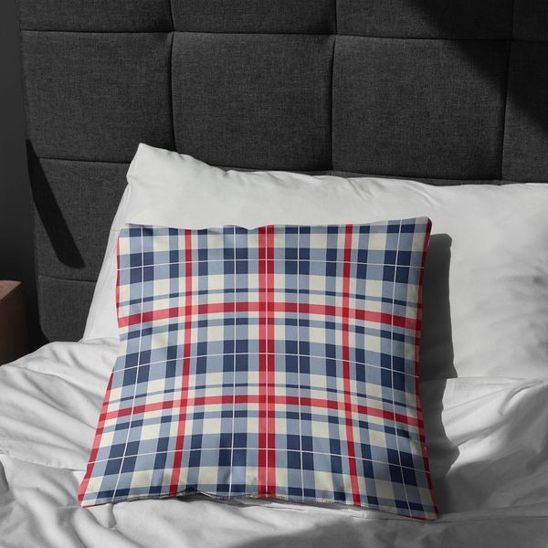 پارچه مخمل طرح چارخونه کد 5013059