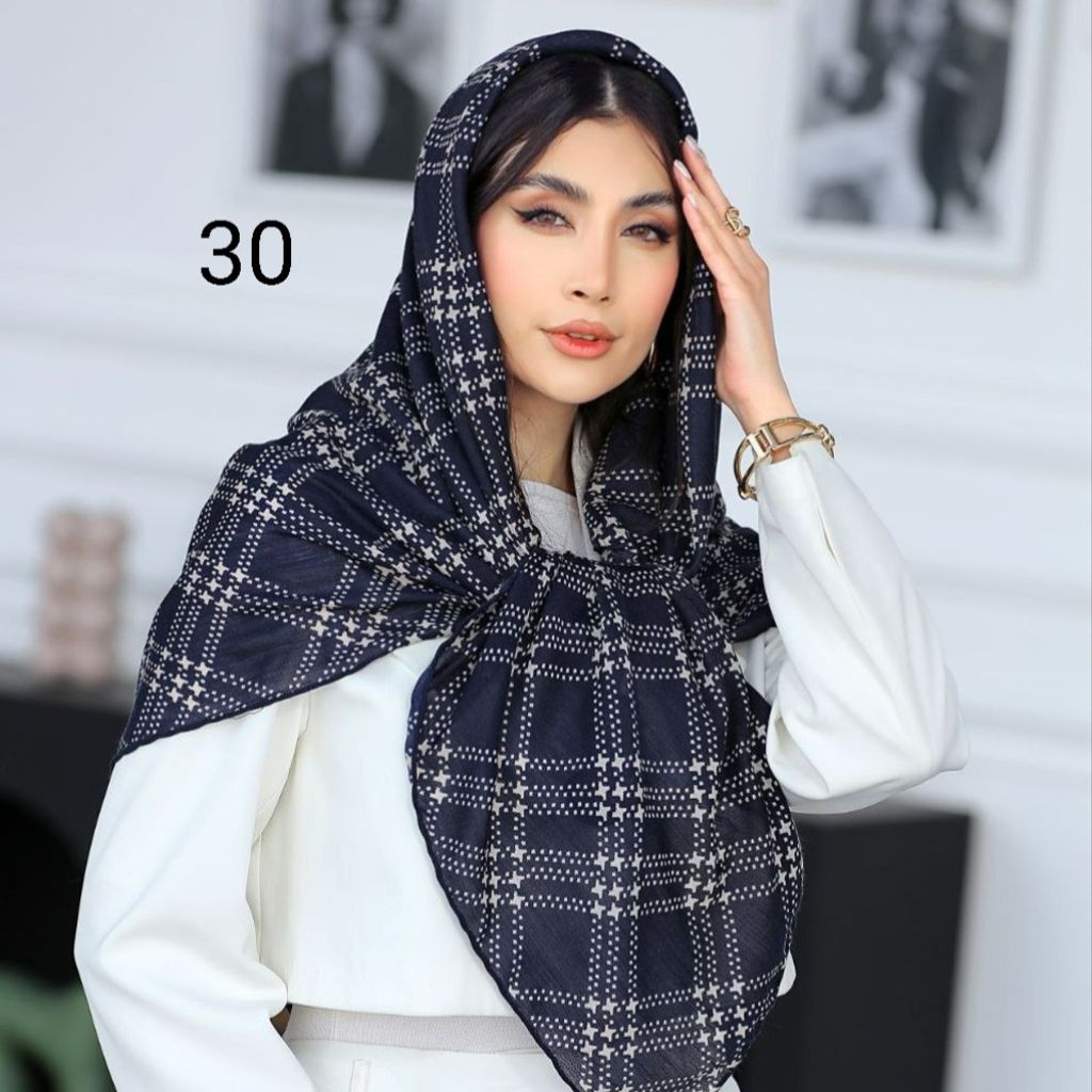 خرید اینترنتی روسری چهار فصل کد 870102