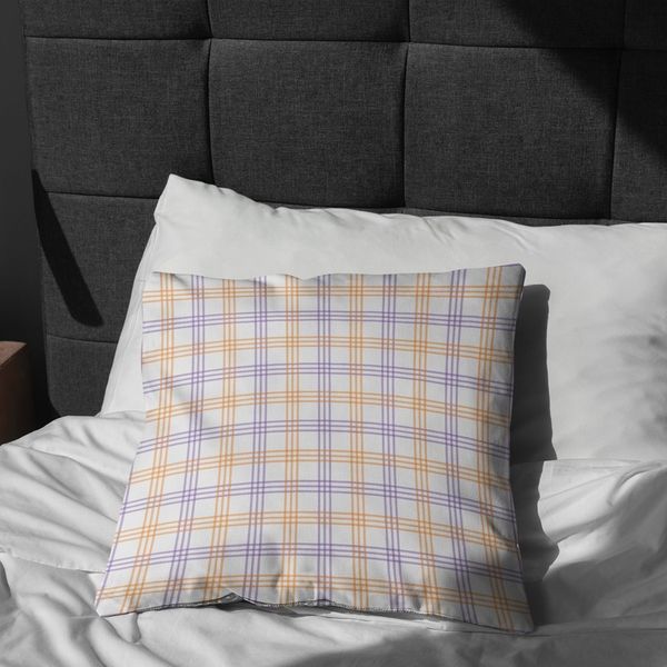 پارچه مخمل طرح چارخونه کد 5013065