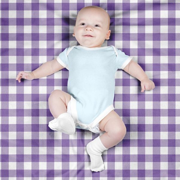 پارچه مخمل طرح چارخونه کد 5013066