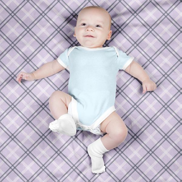 پارچه مخمل طرح چارخونه کد 5013068