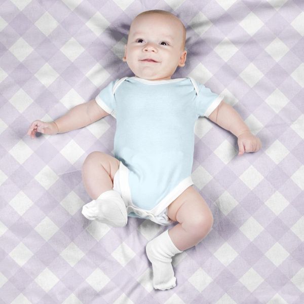 پارچه مخمل طرح چارخونه کد 5013069