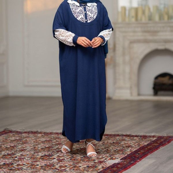 پیراهن مانتویی خرجکار گیپور عیدانه