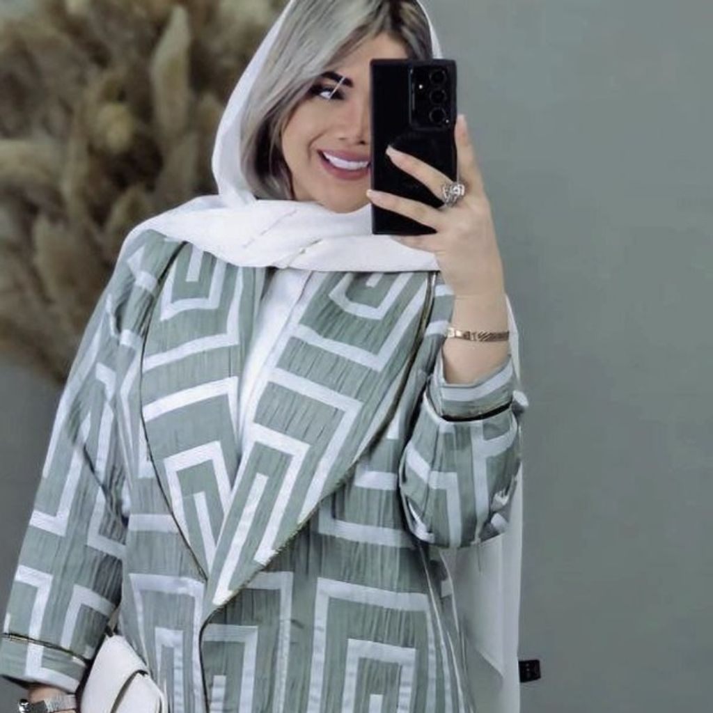 خرید آنلاین مانتو کتی ژاکارد