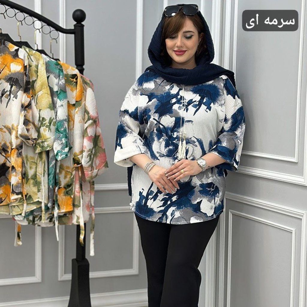 خرید انلاین تونیک مجلسی طرح آفتاب
