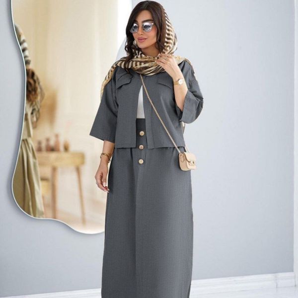 کت دامن زنانه طرح ژاله