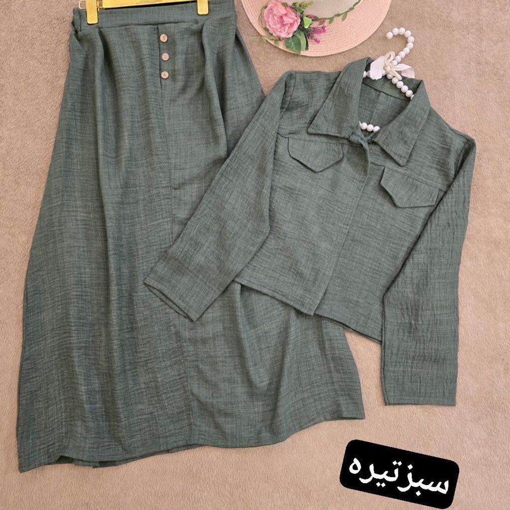 مشخصات کت دامن زنانه طرح ژاله