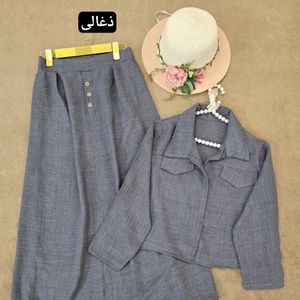 قیمت ارزان کت دامن زنانه طرح ژاله