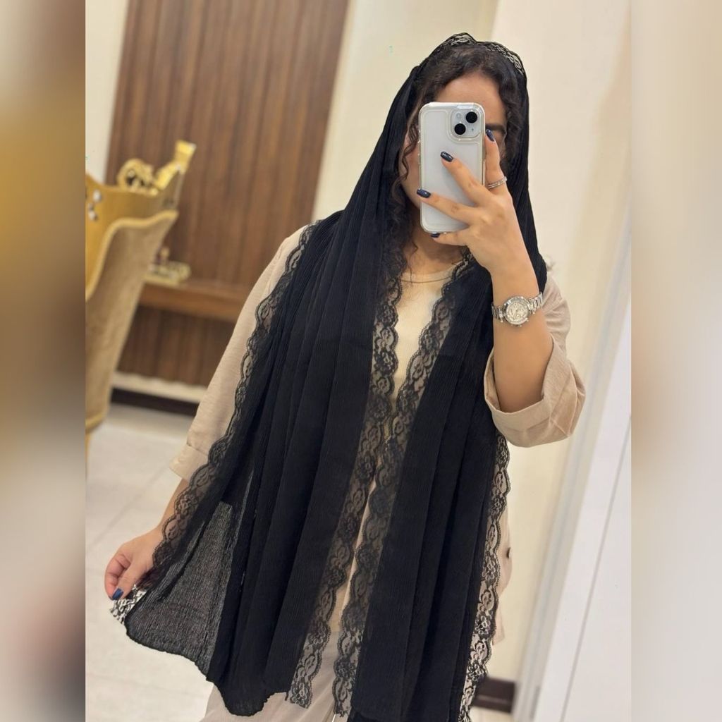 قیمت ارزان شال وال گیپور مجلسی وارداتی