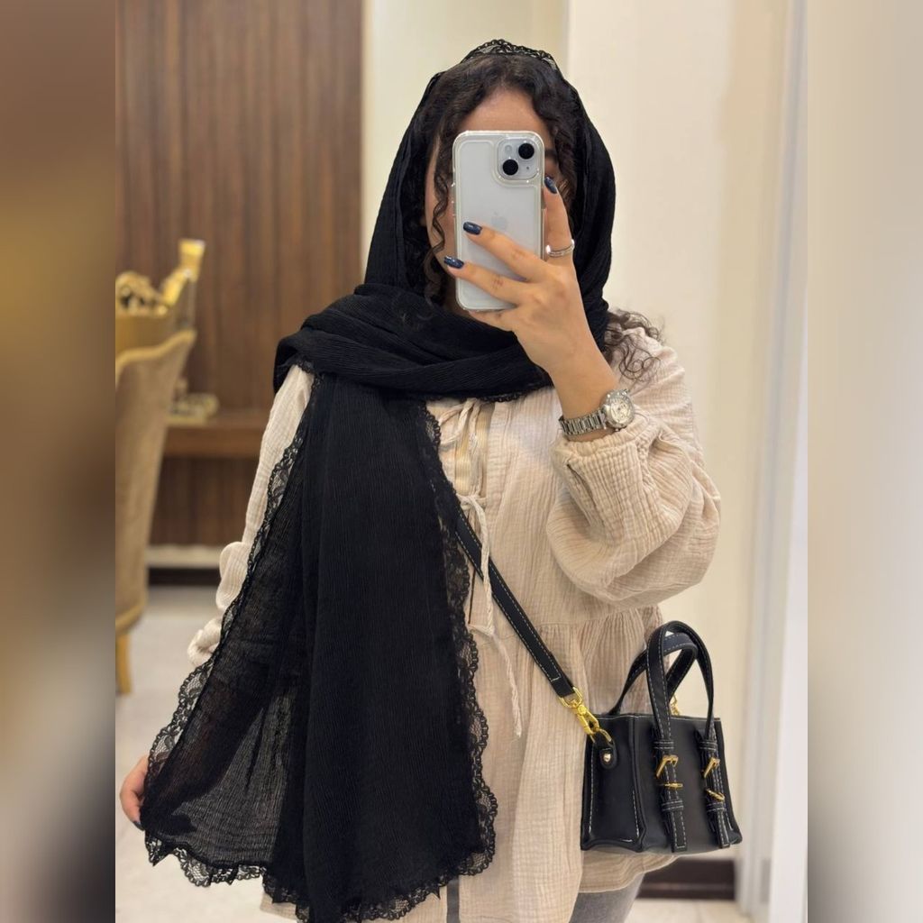 خرید انلاین شال وال گیپور مجلسی وارداتی