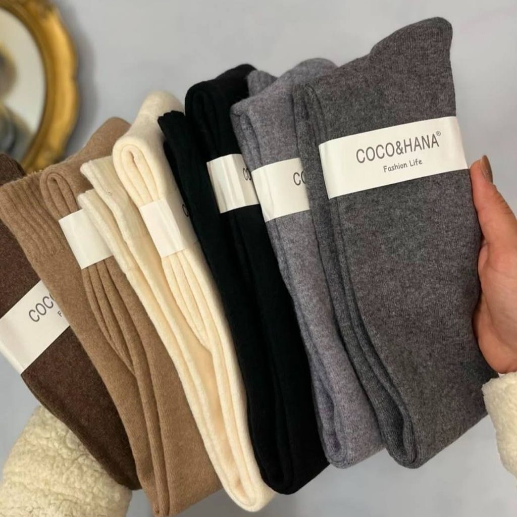 خرید آنلاین جوراب ساقدار زنانه پشمی کبریتی کوکو هانا