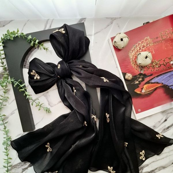 شال پاپیونی مشکی ژان ژان ترک