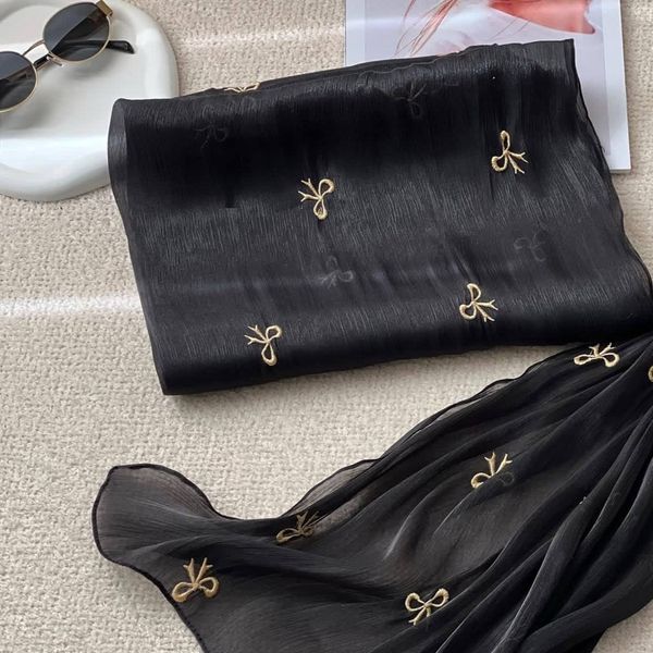شال پاپیونی مشکی ژان ژان ترک