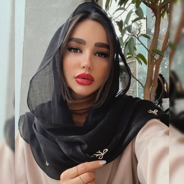 شال پاپیونی مشکی ژان ژان ترک