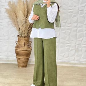 قیمت ست سه تیکه عیدانه ( شومیز شلوار ژیله)