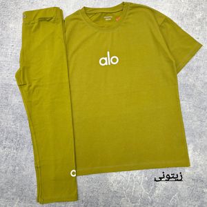 خرید آنلاین ست تیشرت و لگ alo