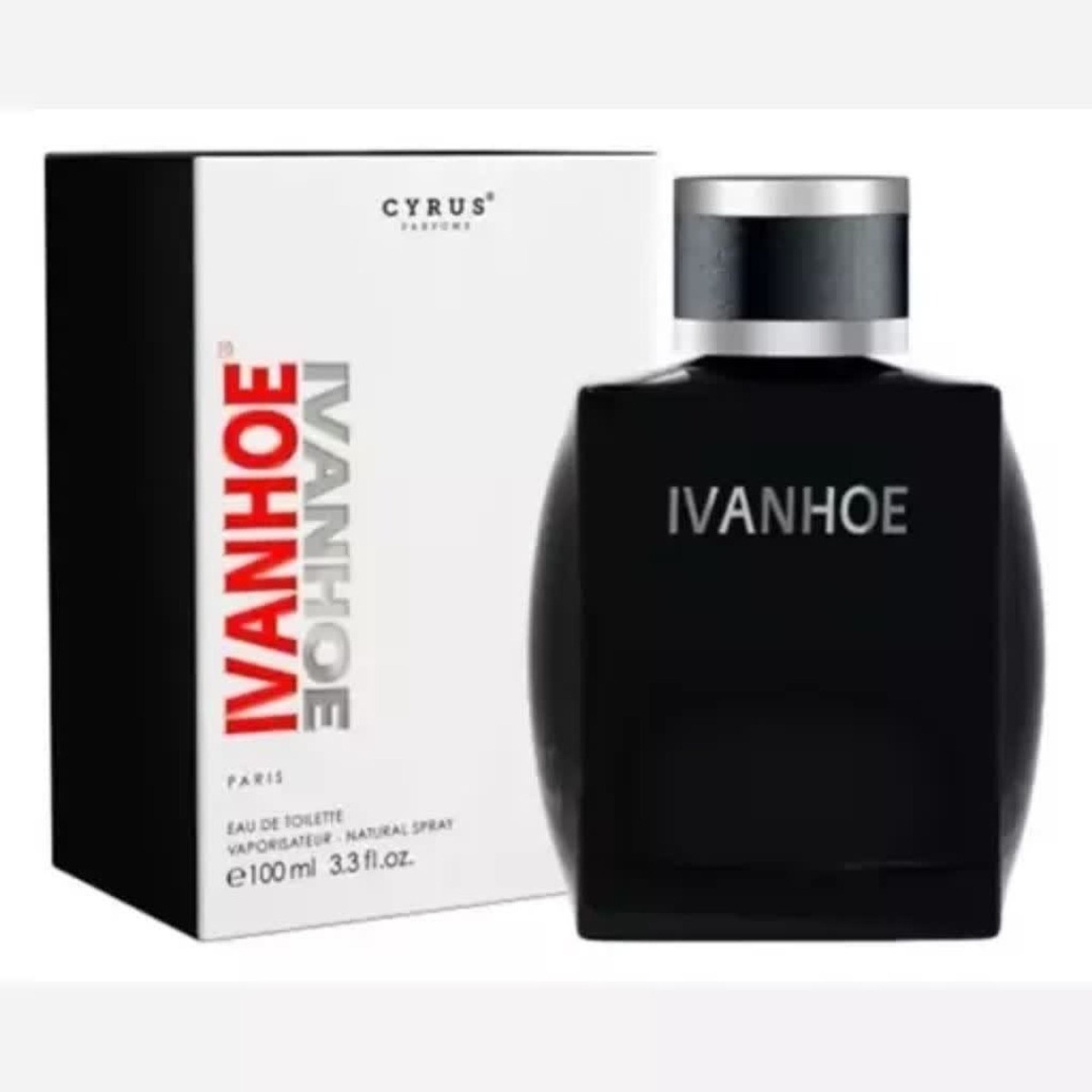 قیمت ارزان ادکلن ایوانهو مشکی مردانه اصل (IVANHOE PARIS)