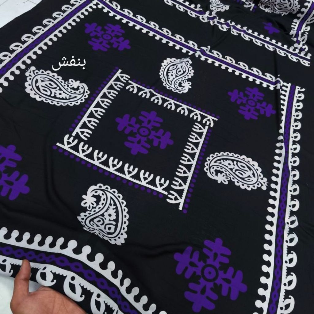 مشخصات پارچه حریر ریوا طرح هوری 4