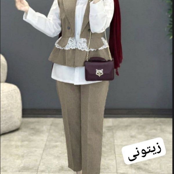 ست سه تیکه زنانه طرح بهیمن