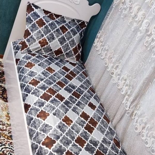 روتختی یک نفره طوسی خاکستری پتینه